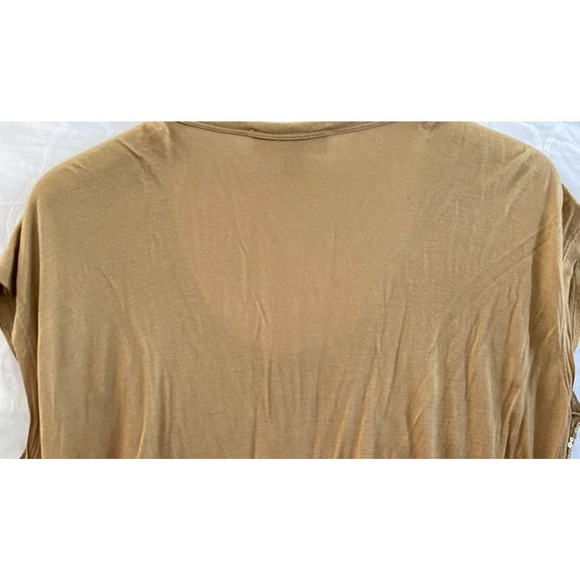 Michael Michael Kors gold embellished top L - Picture 4 of 4